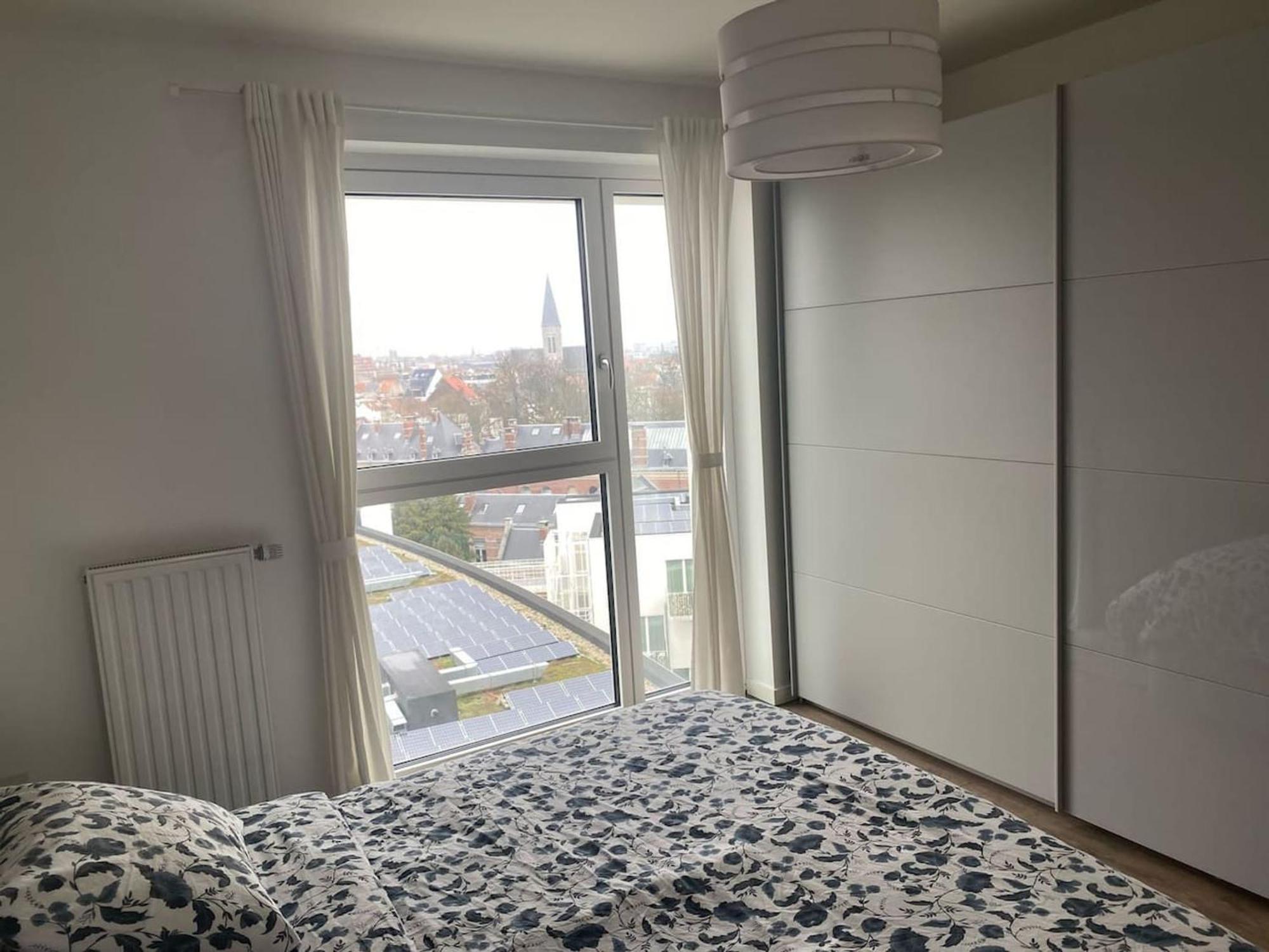 Modern Apartment In Cureghem Anderlecht 134 M² + Terrace بروكسل المظهر الخارجي الصورة