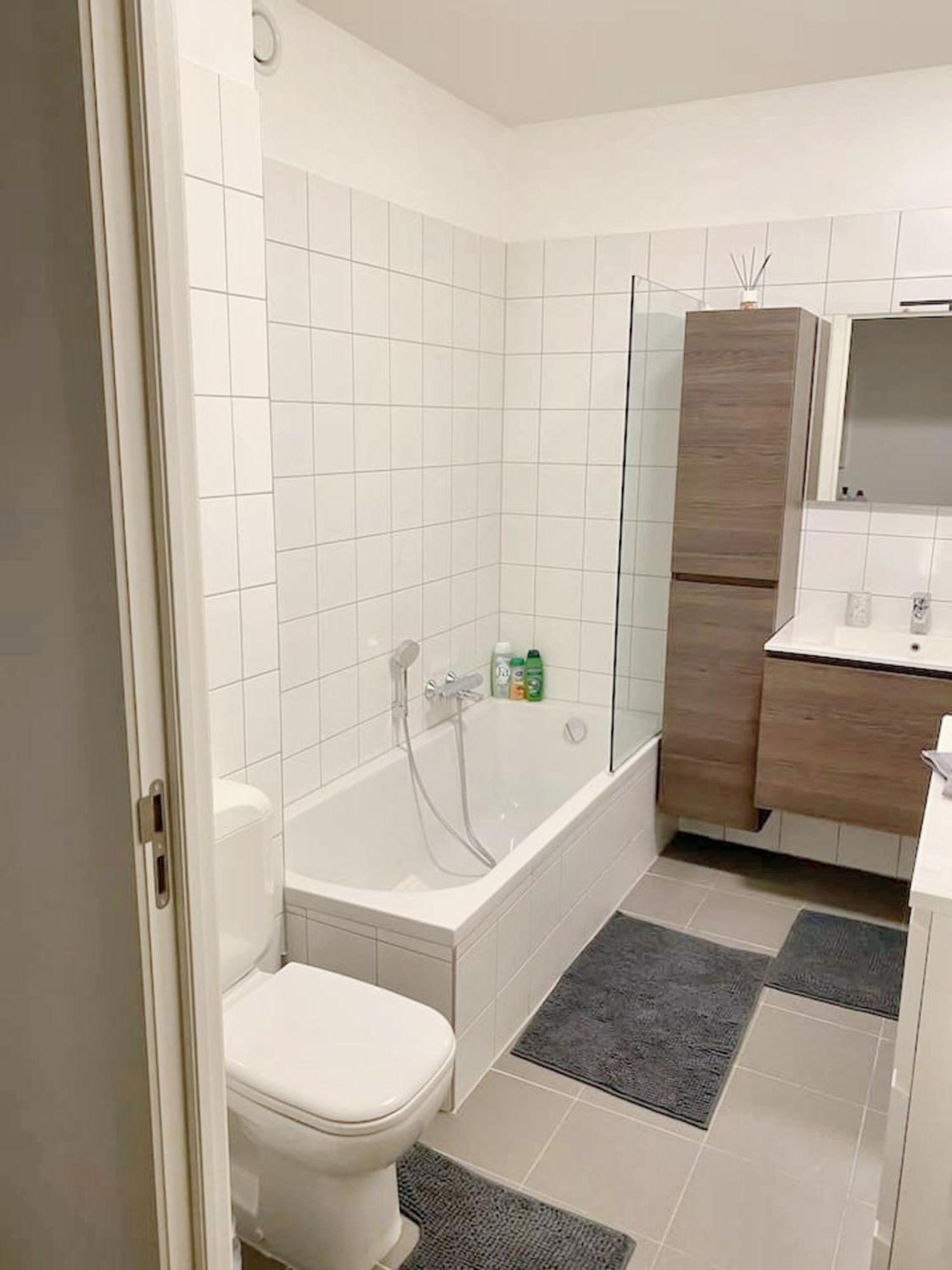Modern Apartment In Cureghem Anderlecht 134 M² + Terrace بروكسل المظهر الخارجي الصورة