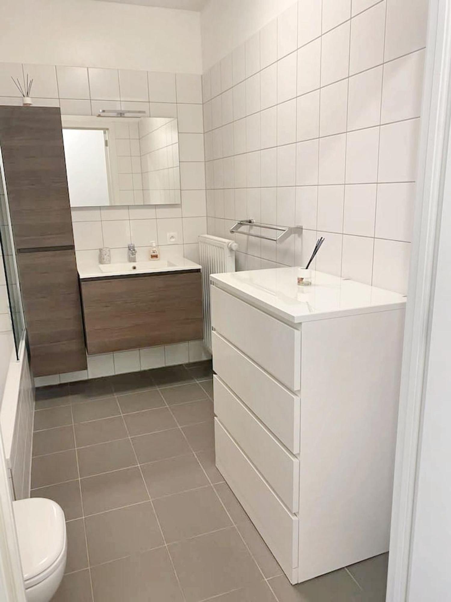 Modern Apartment In Cureghem Anderlecht 134 M² + Terrace بروكسل المظهر الخارجي الصورة